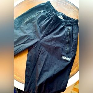 REl 100% Nylon Waterproof Hiking Trail Pant Solid Black|Small